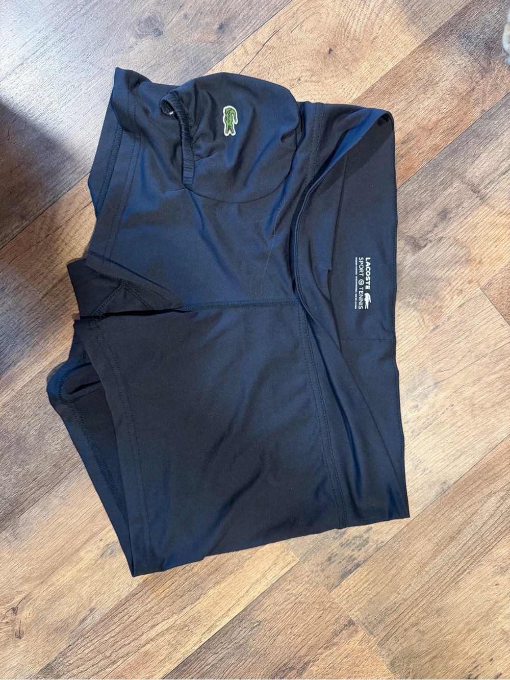 Lacoste Black Athletic tennis Shorts